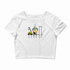 sumo pile driver Crop Top
