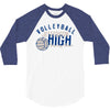 volleyball jefferson high varsity team 3/4 Sleeve Shirt