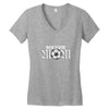 soccer mom rhinestone Women's V-Neck T-Shirt