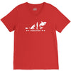 poker ~ fish to shark evolution ~ mens funny poker V-Neck Tee