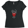 three of swords Women's Triblend Scoop T-shirt
