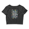we lose ourselves in books Crop Top