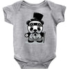steampunk panda Baby Bodysuit