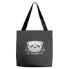 pug mom sugar skull Tote Bags