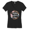 Happy Father's Day Women's V-Neck T-Shirt