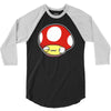 twitchy mushroom! 3/4 Sleeve Shirt