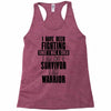 i am warrior Racerback Tank
