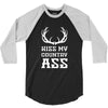 kiss my country ass 3/4 Sleeve Shirt
