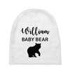 Daddy Bear - Baby Bear Custom Name Baby Beanies