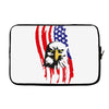 american eagle usa flag head Laptop sleeve