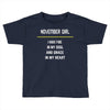 November Girl Toddler T-shirt