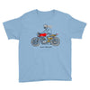 custom motorcycle Youth Tee
