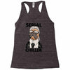 serial chiller Racerback Tank