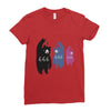 Black Bear Metal Artistshot Ladies Fitted T-Shirt