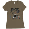 smoking kills Ladies Fitted T-Shirt