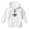 inverted galaxy cross funny  religion banter space fashion new Youth Hoodie