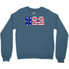 american freedom flag Crewneck Sweatshirt