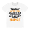 I Never Dreamed I'd Grow Up To Be A Super Cool Grandfather Of Freaking All Over Women's T-shirt