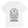 Golfer Papaw V-Neck Tee