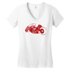 akira inspired bike motorbike Women's V-Neck T-Shirt