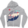 leaf Zipper Hoodie