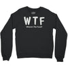 wtf where's the food Crewneck Sweatshirt