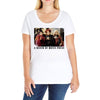 just a bunch of hocus pocus sanderson sisters Ladies Curvy T-Shirt