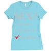 Sex Yes Please Ladies Fitted T-Shirt