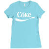 enjoy coke Ladies Fitted T-Shirt