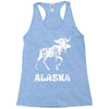 Alaska Deer Rudolph Racerback Tank