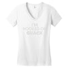 quack Women's V-Neck T-Shirt