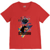 who loves doberman V-Neck Tee