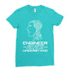 engineer understand Ladies Fitted T-Shirt