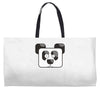 panda pixel Weekender Totes