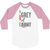 i wear grey for my aunt 1 3/4 Sleeve Shirt