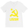 ussr cccp russia che revolution new V-Neck Tee