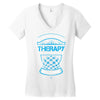 I Don't Need Therapy Just to Do Ballooning Women's V-Neck T-Shirt
