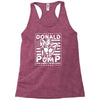donald pump Racerback Tank