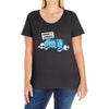 beware of cerberus Ladies Curvy T-Shirt