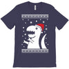 big trex santa ugly christmas T-Shirt