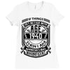 Things Better 1940 Age Approach Magnificent Ladies Fitted T-Shirt