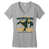 mordor fun run Women's V-Neck T-Shirt