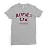 harvard law just kidding   funny Ladies Fitted T-Shirt