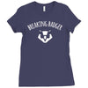 breaking badger Ladies Fitted T-Shirt