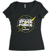 United States Space Force Women's Triblend Scoop T-shirt