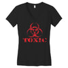 toxic biohazard Women's V-Neck T-Shirt