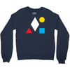 clean bandit shapes geometric Crewneck Sweatshirt