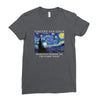 Vincent Van Gogh The Starry Night Ladies Fitted T-Shirt