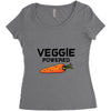 Veggie Powered Women's Triblend Scoop T-shirt