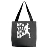 new year, new me running fitness Tote Bags